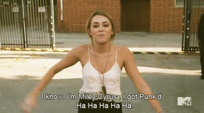 パンク'd Gifs - Miley Cyrus