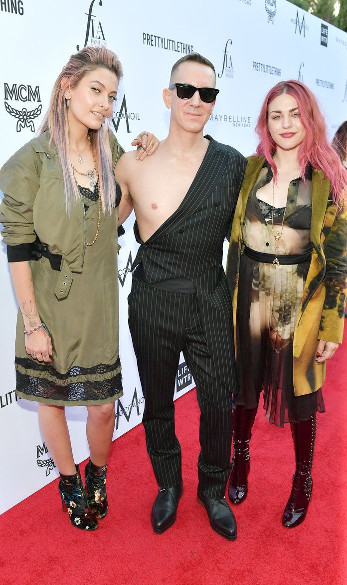 פריז Jackson, Jeremy Scott, and Frances Bean Cobain Daily Front Row Fashion Awards