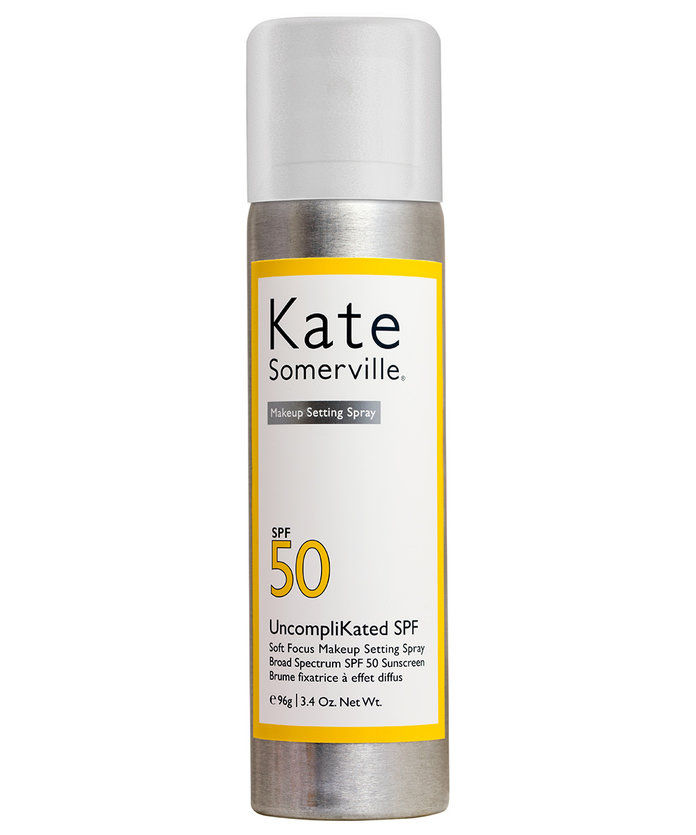 ケイト Somerville Uncomplikated SPF Soft Focus Makeup Setting Spray Broad Spectrum SPF 50 Sunscreen 