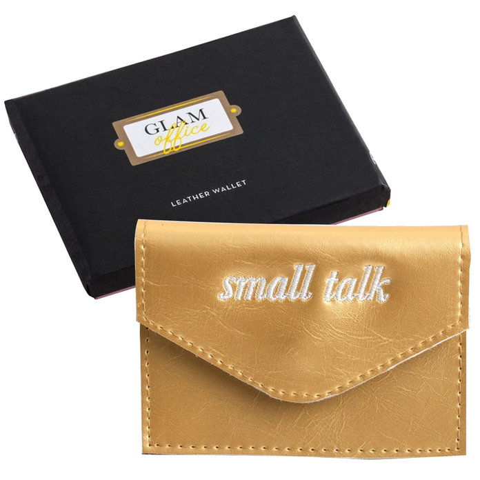 רוזאנה Small Talk Leather Card Holder