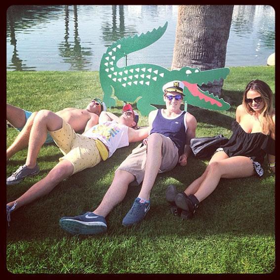 סלבריטאי Coachella Instagrams