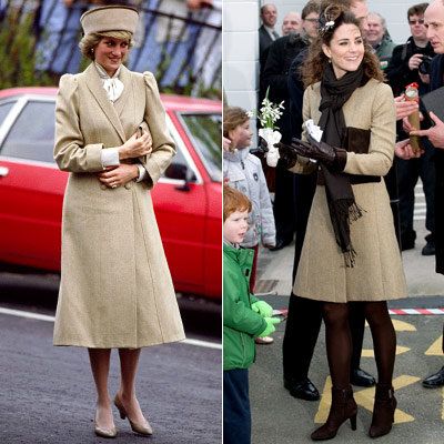 קייט Middleton - Princess Diana - Tan - Suit