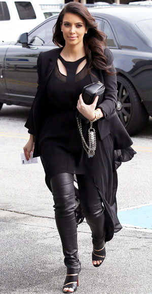 קים Kardashian Maternity