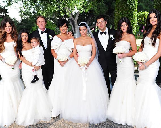 קים Kardashian and Kris Humphries Wedding