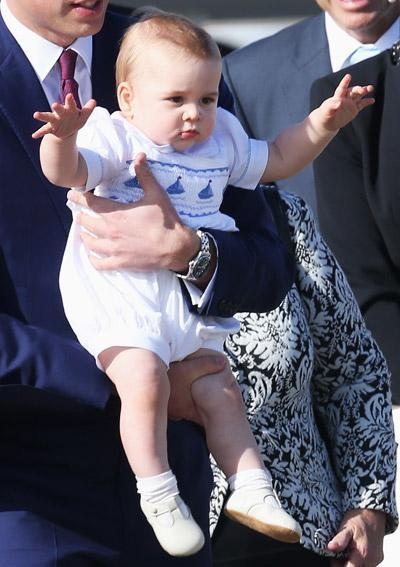 נסיך George of Cambridge and Catherine, Duchess of Cambridge and Prince William, Duke of Cambridge