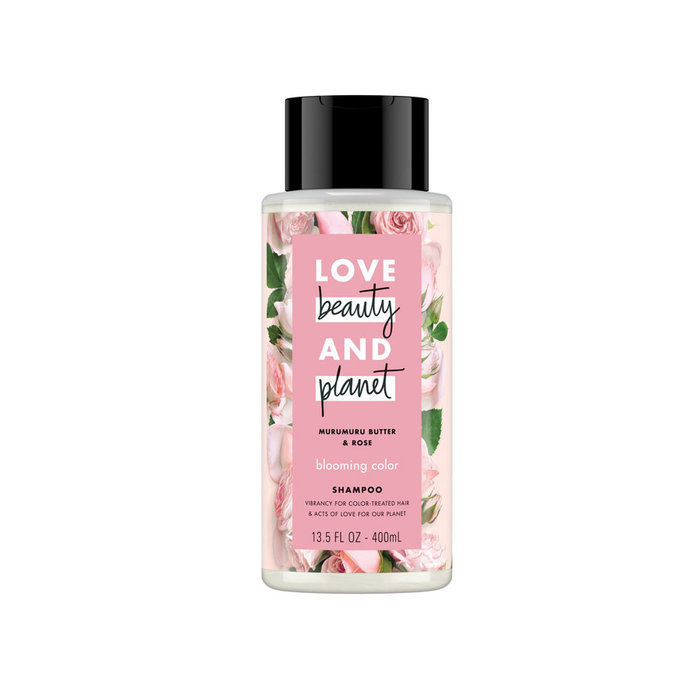 אהבה Beauty & Planet Murumuru Butter & Rose Blooming Color Shampoo