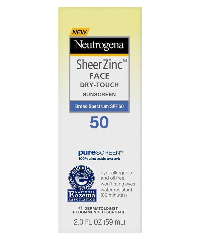 ניוטרוגנה Sheer Zinc Face Lotion Sunscreen SPF 50 