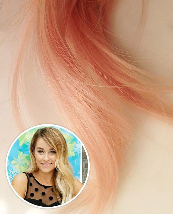 לורן Conrad pink hair