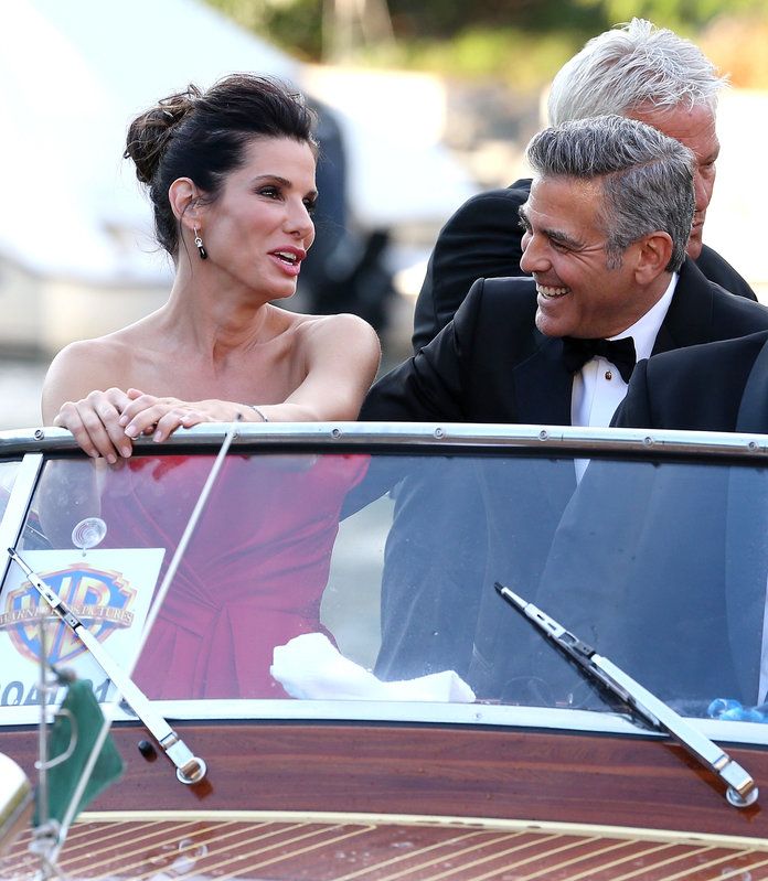 산드라 Bullock and George Clooney (2013) 