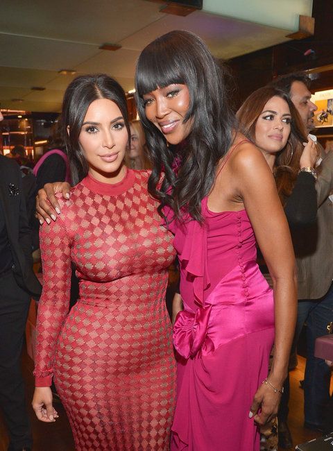קים Kardashian and Naomi Campbell - April 28, 2016