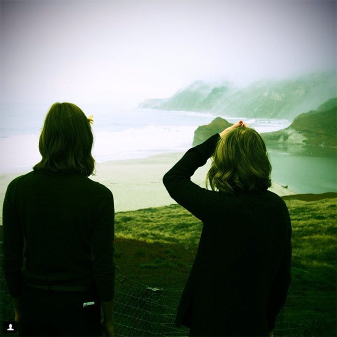 いつ they checked out the view together in Big Sur. 
