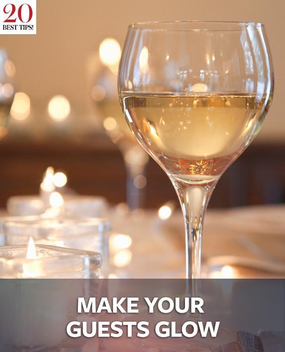 20 Tips for Party Planning - MAKE YOUR GUESTS GLOW