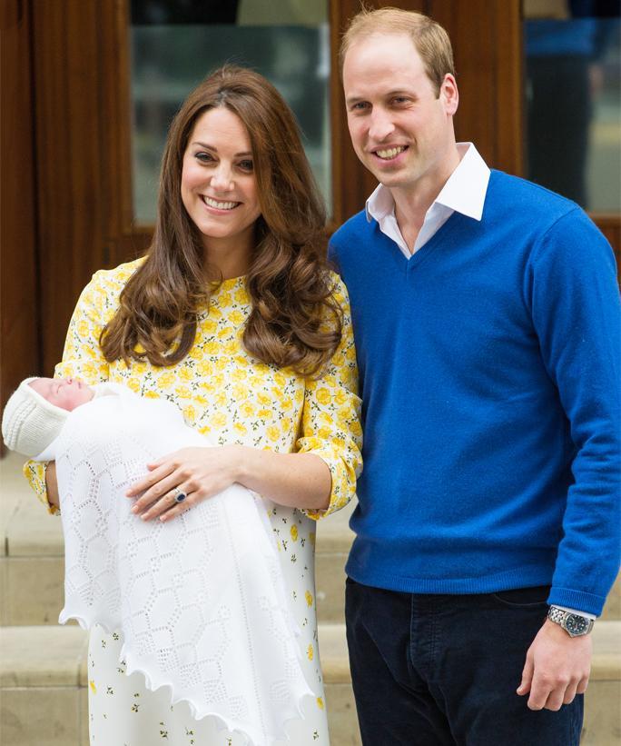 ה Duke And Duchess Of Cambridge Depart The Lindo Wing With Thier Second Child