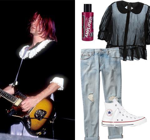 커트 Cobain grunge look embed