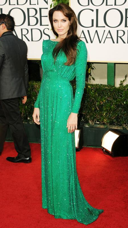 אנג'לינה Jolie attends 2011 Golden Globes