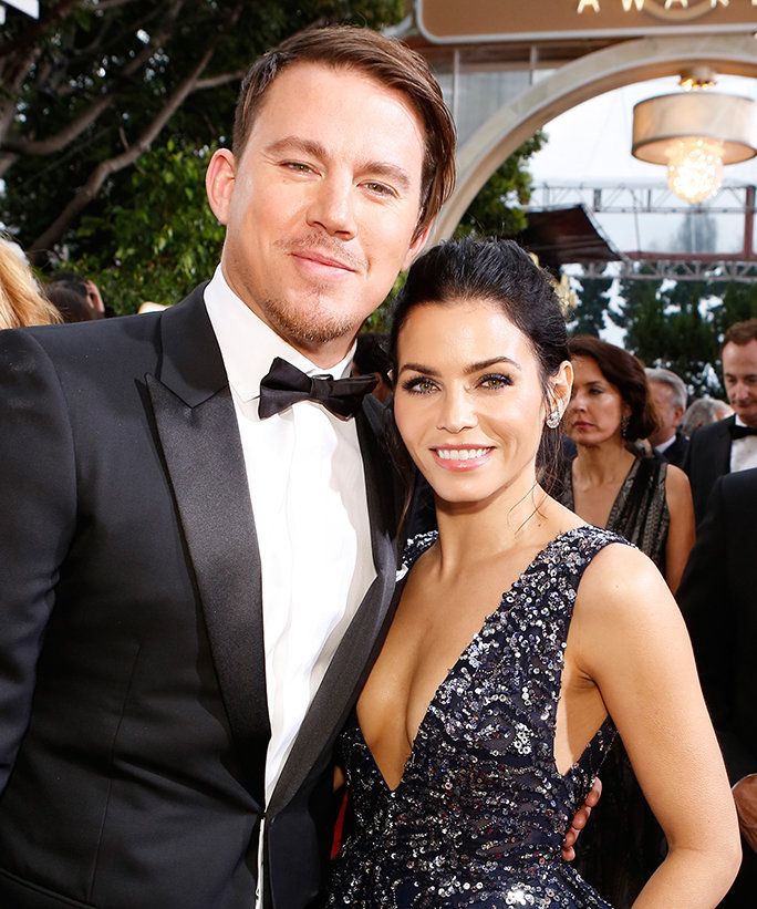 チャニング Tatum and Jenna Dewan 