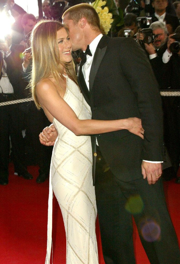 제니퍼 Aniston and Brad Pitt 