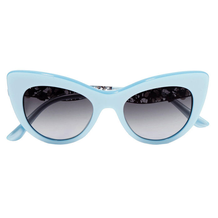 בייבי Blue Cat-Eye Sunglasses 