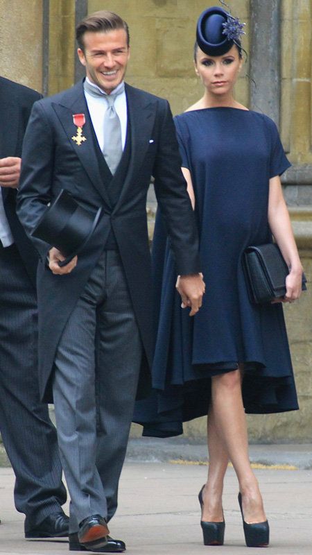 ויקטוריה Beckham at Royal Wedding