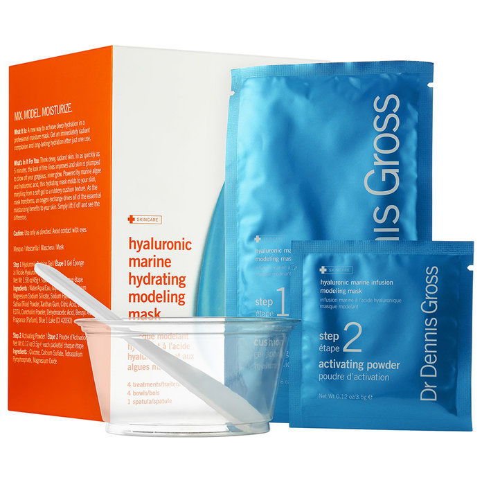 ל Dry Skin: Dr. Dennis Gross Skincare Hyaluronic Marine Hydrating Modeling Mask 