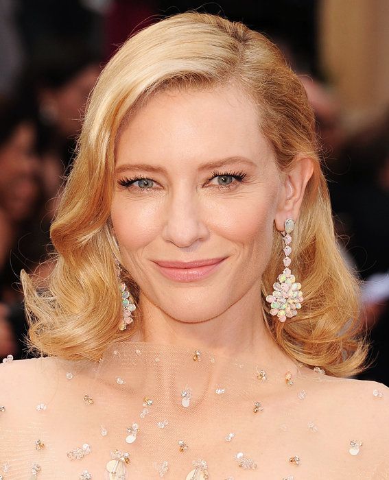 케이트 Blanchett makeup.