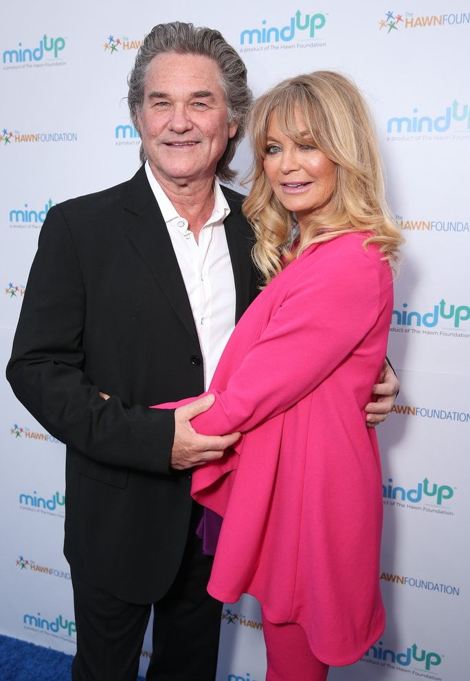 קורט Russell and Goldie Hawn; have been together for 30 years 