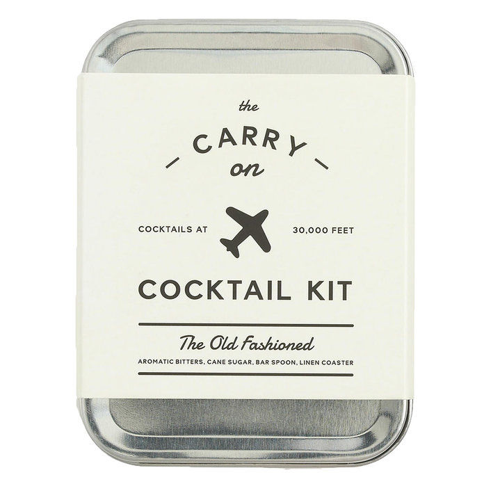 W & P Old Fashioned Carry-On Cocktail Kit