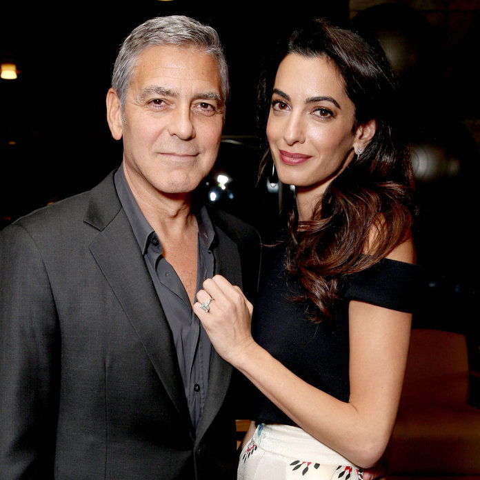 ジョージ & Amal Clooney: Ella and Alexander 