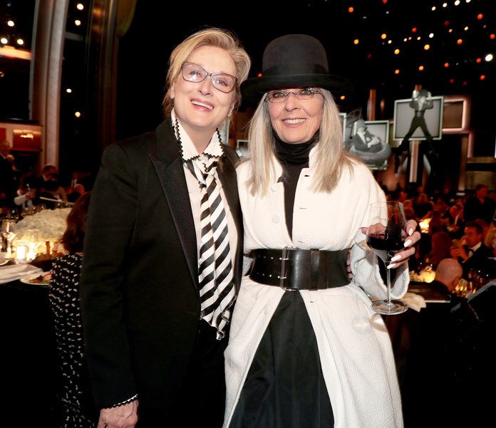 דיאן Keaton and Meryl Streep