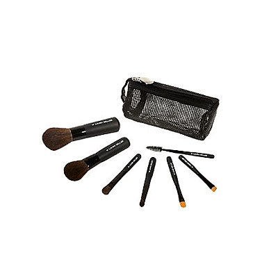 לורה Geller Makeup Brush 7-piece Set with Travel Bag