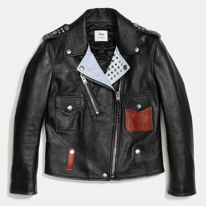 디즈니 x Coach 1941 Leather Jacket 