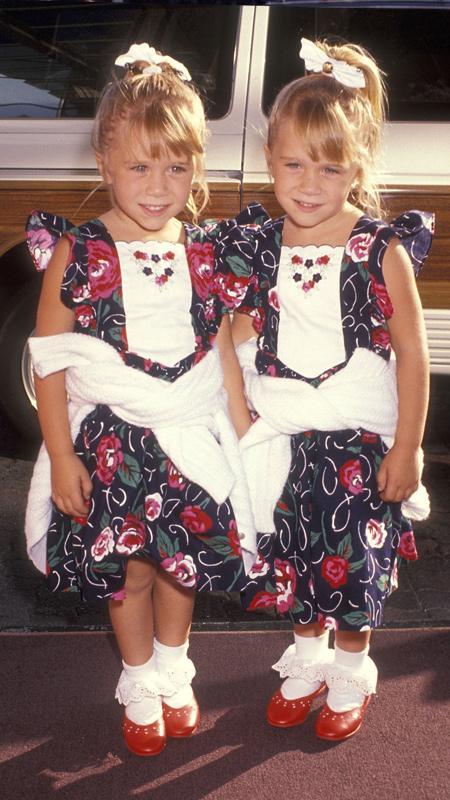 מרי-קייט and Ashley Olsen in 1991
