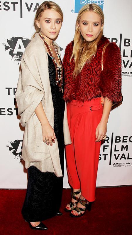מרי-קייט and Ashely Olsen at 2011 Tribeca Film Festival