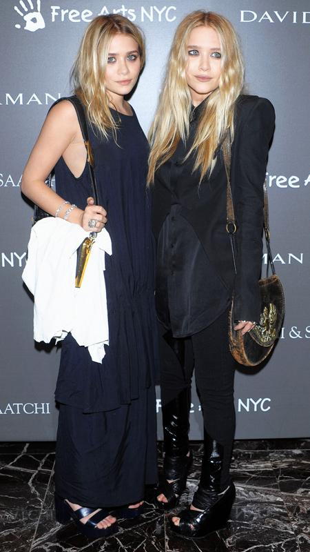 מרי Kate Olsen and Ashley Olsen host the Free Arts NYC 12th Annual Art Auction