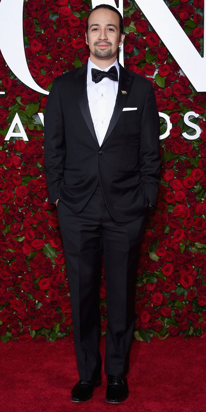 린 마누엘 Miranda attends the 70th Annual Tony Awards at The Beacon Theatre on June 12, 2016 in New York City. 