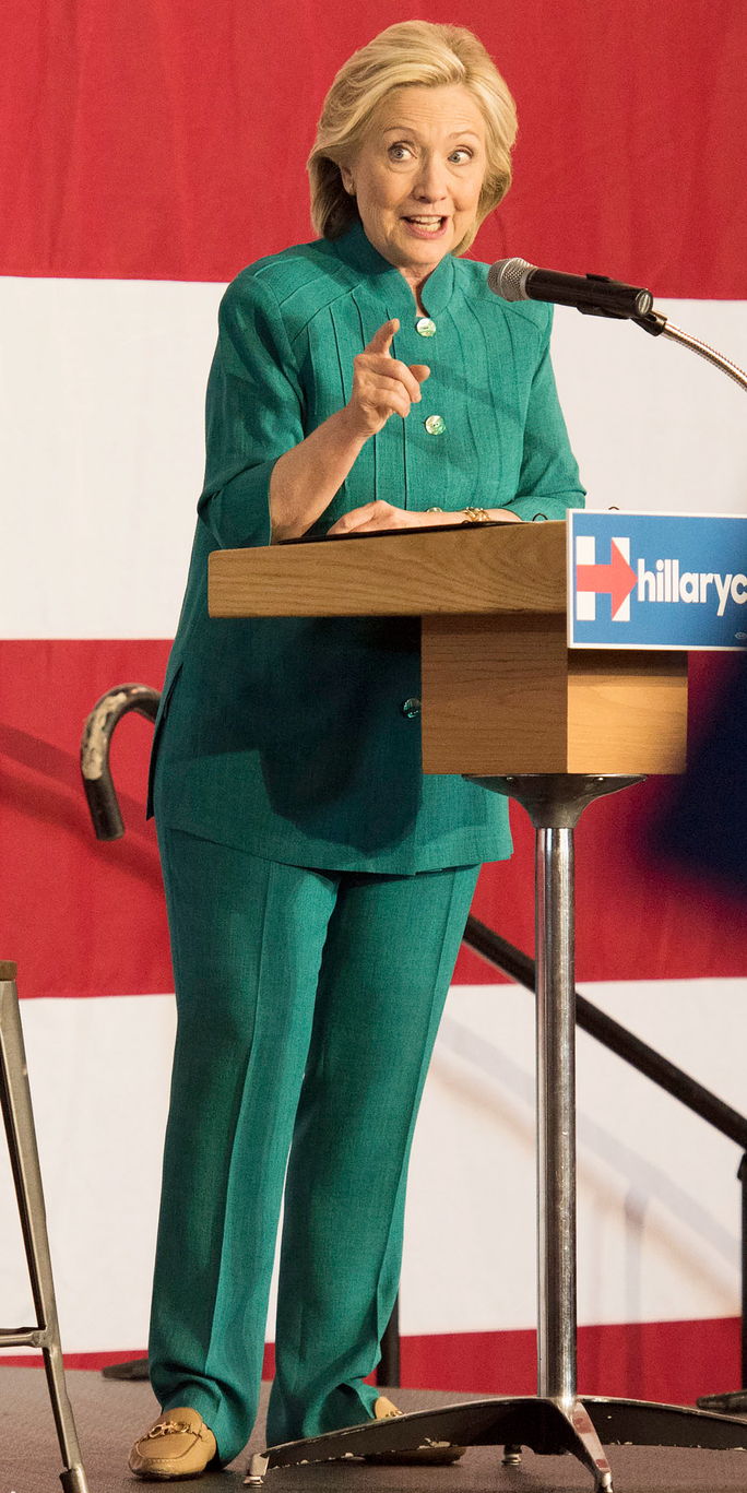 민주당 Presidential Candidate Hillary Clinton Launch Party At Iowa State Fairgrounds