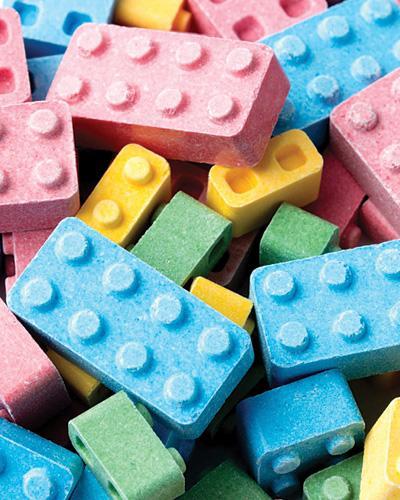ממתק Month - Lego block from Concord Confections