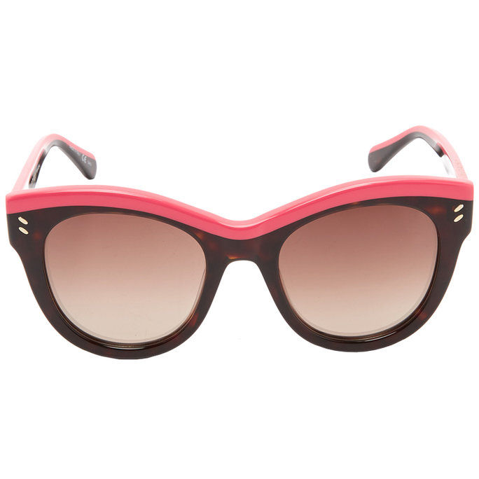 스텔라 McCartney Top Accent Cat Eye Sunglasses 