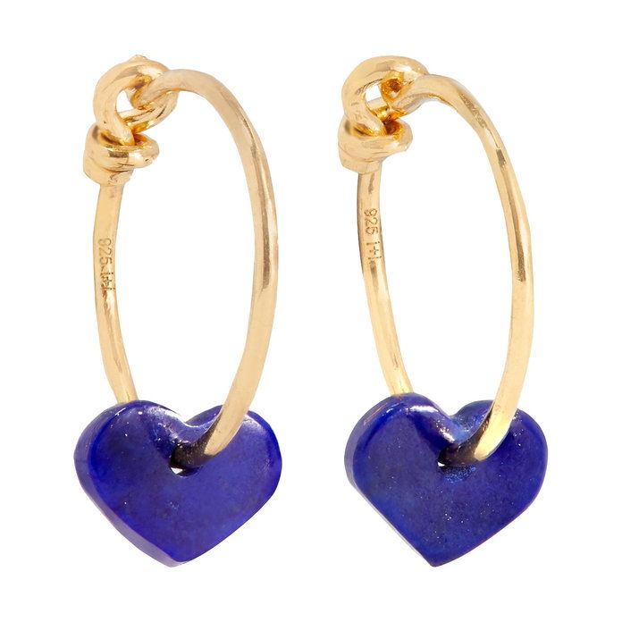 청금석 Lazuli Earrings 