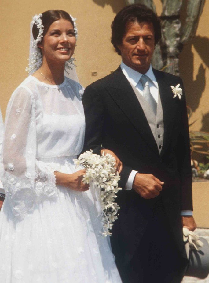נסיכה Caroline and Philippe Junot of Monaco 