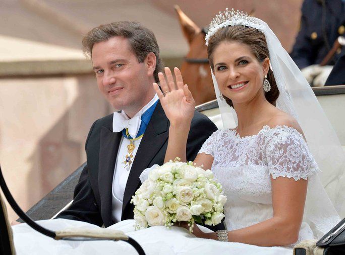 נסיכה Madeleine and Christopher O'Neill of Sweden 