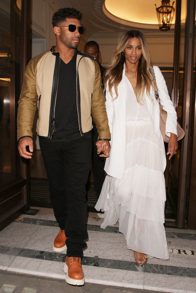 Ciara and Russell Wilson 