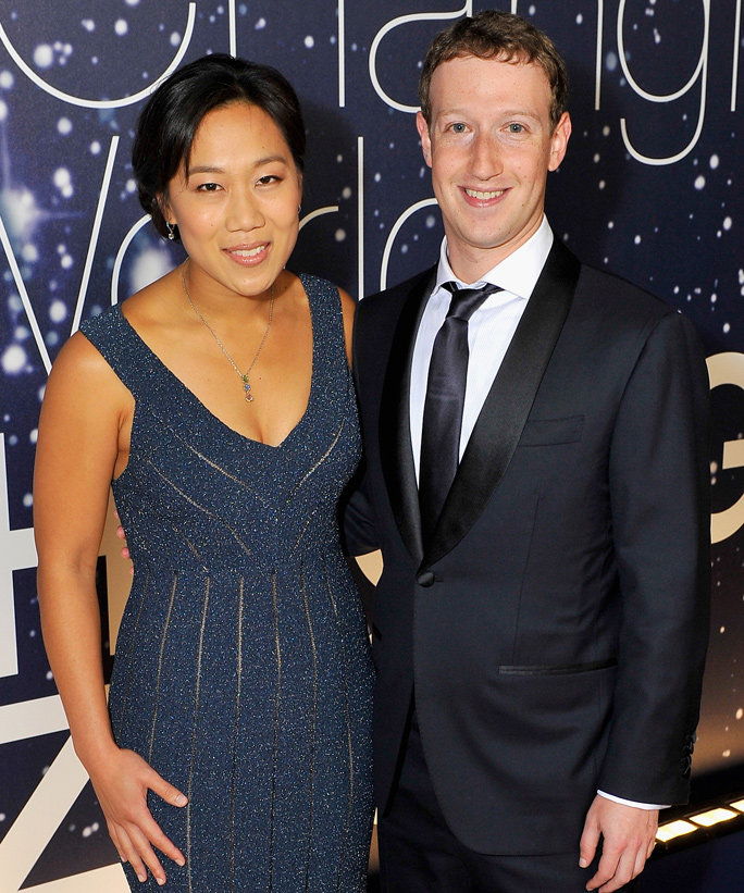 マーク Zuckerberg and Priscilla Chan 
