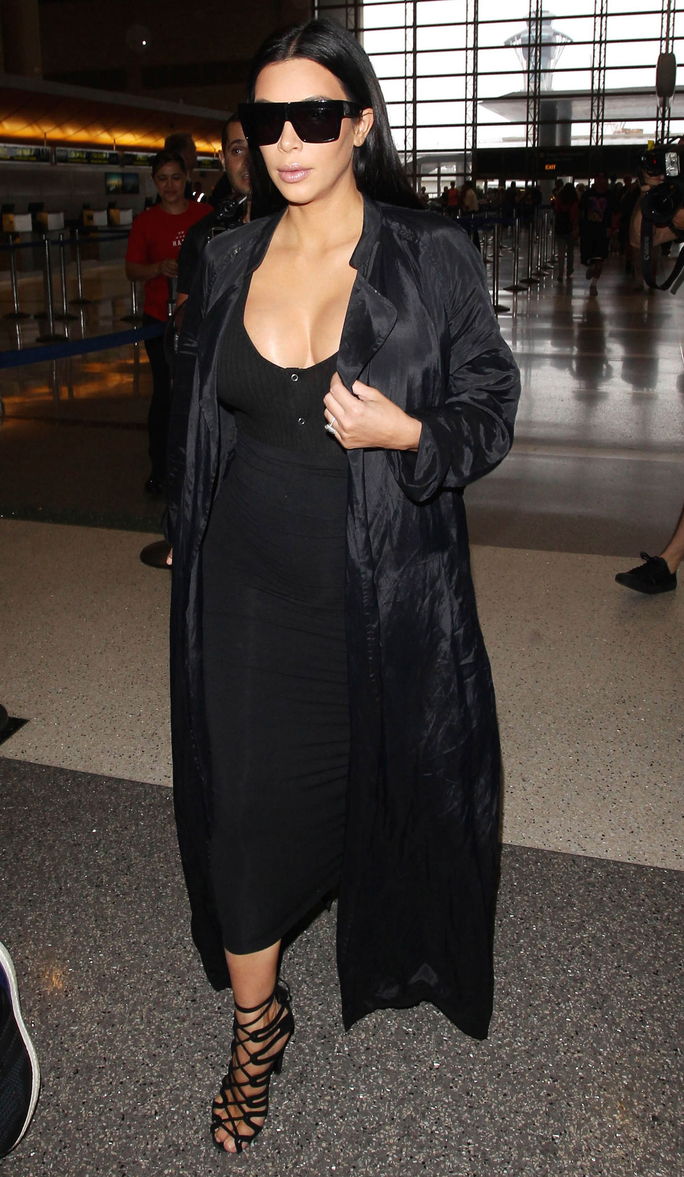 קים Kardashian Los Angeles Sighting July 19, 2015
