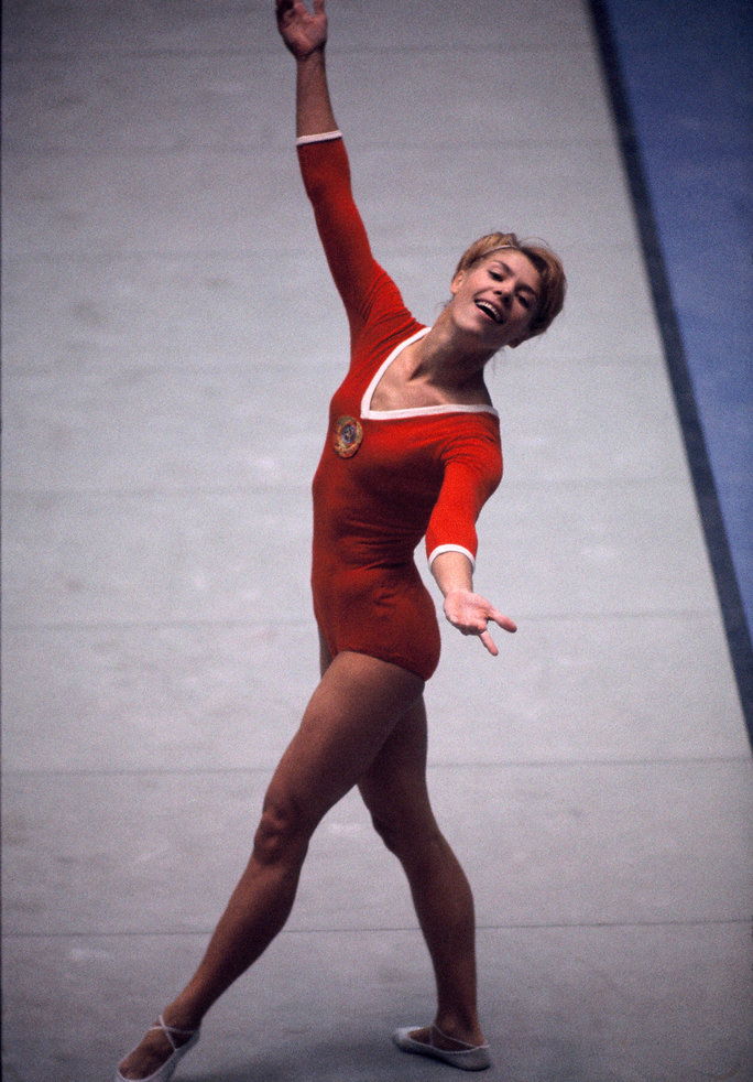 1964 년 Tokyo Olympics, Larisa Latynina, USSR 