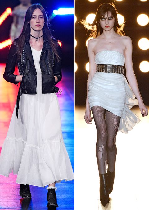 ג 'ניפר Aniston Wedding Dresses Saint Laurent 