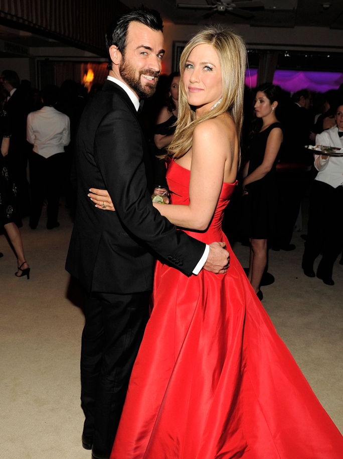 ג 'ניפר Aniston and Justin Theroux FEBRUARY 24 2013