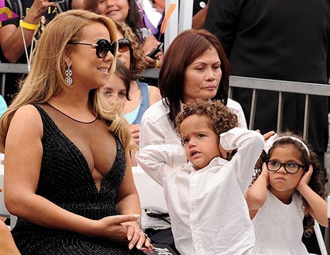 마리아 Carey Honored With Star On The Hollywood Walk Of Fame