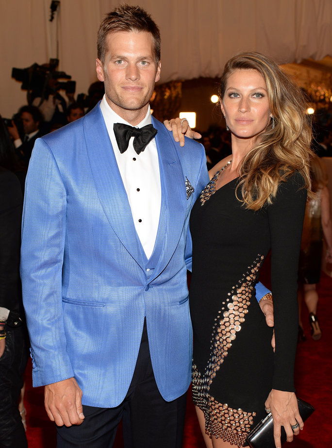 남자 이름 Brady and Gisele Bündchen 