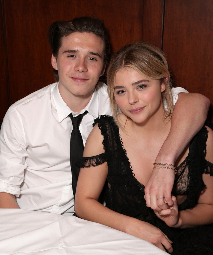 클로이 Grace Moretz and Brooklyn Beckham 